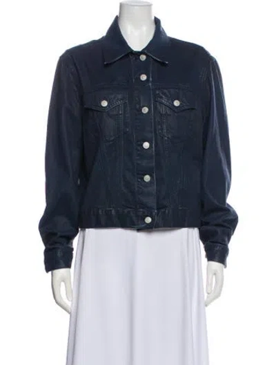 Pre-owned Cos Denim Jacket In Blue