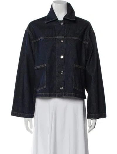 Pre-owned Cos Denim Jacket In Blue