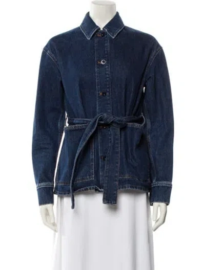 Pre-owned Cos Denim Jacket In Blue