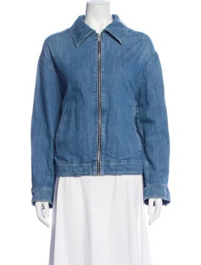 Pre-owned Cos Denim Jacket In Blue