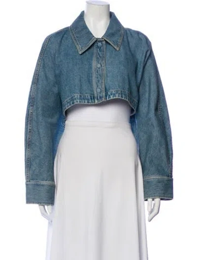 Pre-owned Cos Denim Jacket In Blue