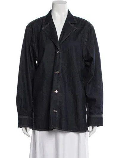 Pre-owned Cos Denim Jacket In Blue