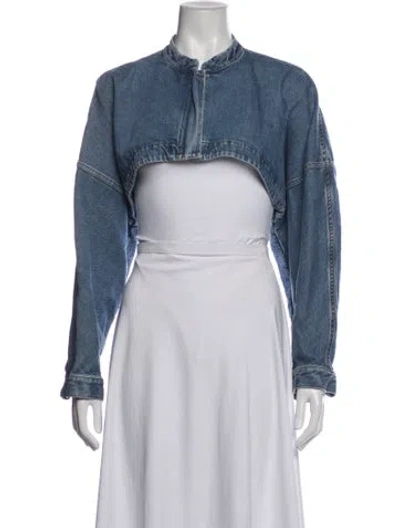 Pre-owned Cos Denim Jacket In Blue
