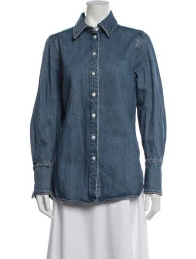 Pre-owned Cos Denim Jacket W/ Tags In Blue