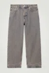 Cos Dome Straight-leg Jeans In Orange