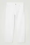 Cos Dome Straight-leg Jeans In White