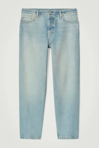 Cos Dome Straight-leg Jeans In Blue