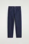 Cos Dome Straight-leg Jeans In Blue