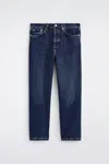 Cos Dome Straight-leg Jeans In Blue
