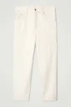 Cos Dome Straight-leg Jeans In White
