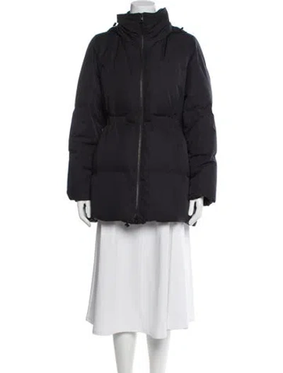 Pre-owned Cos Down Coat In Gray