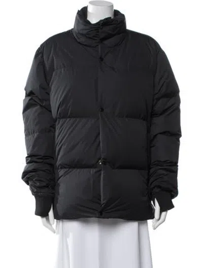 Pre-owned Cos Down Coat In Grey