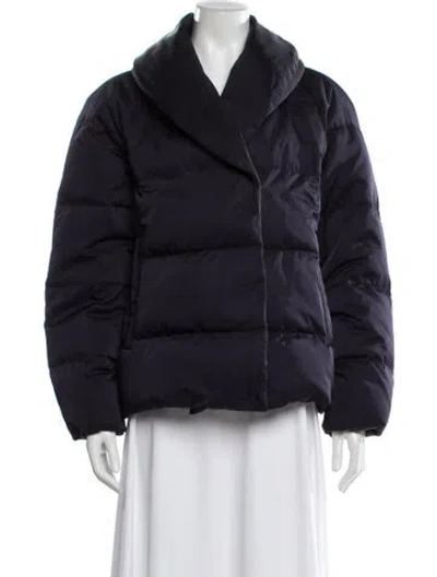 Pre-owned Cos Down Jacket In Blue