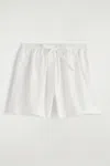 Cos Drawstring Cotton Shorts
