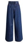 Cos Drawstring High Waist Extra Wide Leg Jeans