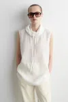 Cos Drawstring Sleeveless Top