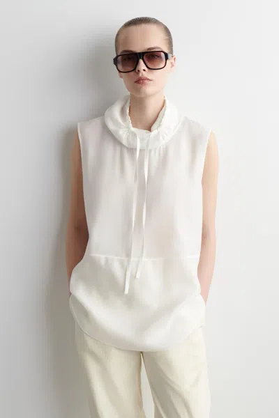 Cos Drawstring Sleeveless Top
