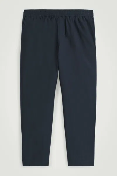 Cos Elasticated Cotton Tapered Pants