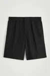 Cos Elasticated Linen Shorts