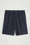 Cos Elasticated Linen Shorts