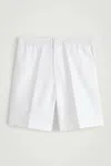 Cos Elasticated Linen Shorts