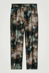 Cos Elasticated Silk Pants In Blue
