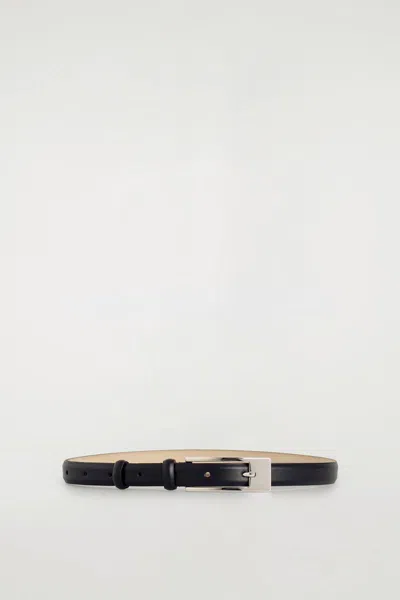Cos Cintura In Pelle Con Fibbia Allungata In Black