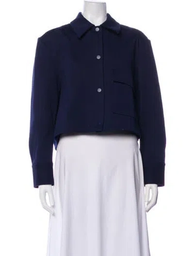 Pre-owned Cos Evening Jacket In Blue