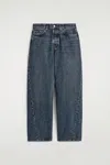 Cos Facade Straight-leg Jeans In Blue