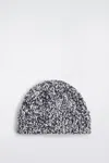 Cos Flecked Wool-blend Beanie In Multi