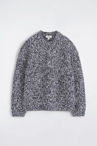 Cos Maglione In Misto Lana Screziato In Blue