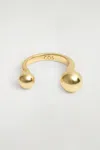 Cos Floating Garnet Ring In Gold