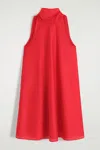 Cos Fluid Halterneck Mini Dress