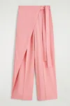 Cos Fluid Wrap-front Pants