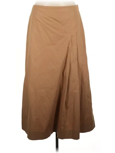 Pre-owned Cos Formal Skirt In Tan