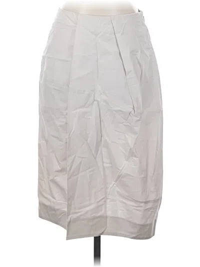 Pre-owned Cos Formal Skirt In White