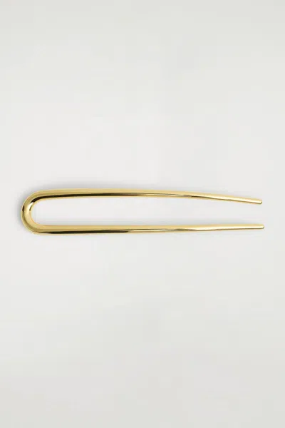 Cos French Hair Clip In Gold
