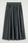 Cos Gathered A-line Midi Skirt