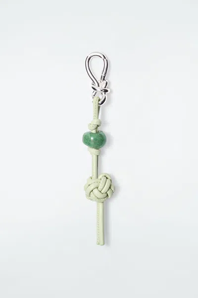 Cos Good Luck Knotted Bag Charm In Green