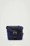 Cos Grid Crossbody Bag - Ripstop In Blue