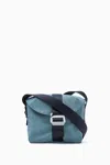 Cos Grid Crossbody Bag - Ripstop In Blue