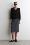 Cos Mocassini In Pelle Intrecciata A Mano In Black