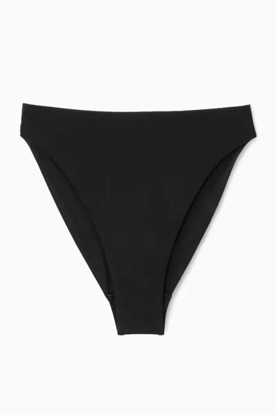 Cos High-leg Bikini Briefs In Black