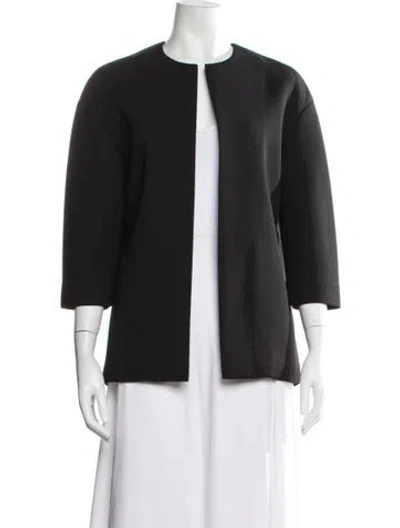 Pre-owned Cos Jacket In Black