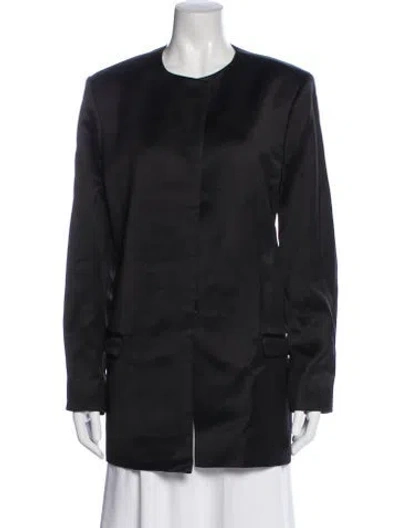 Pre-owned Cos Jacket In Black