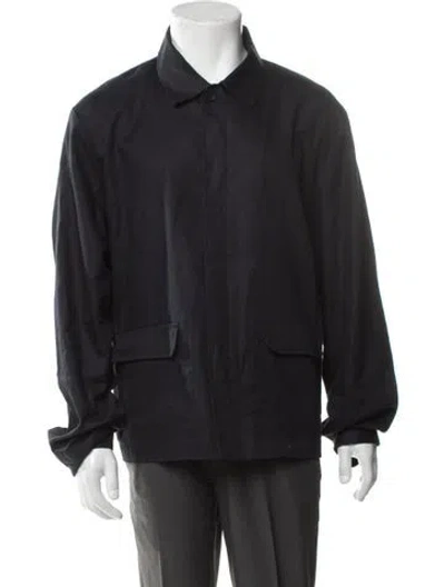 Pre-owned Cos Jacket In Blue
