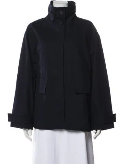 Pre-owned Cos Jacket In Blue