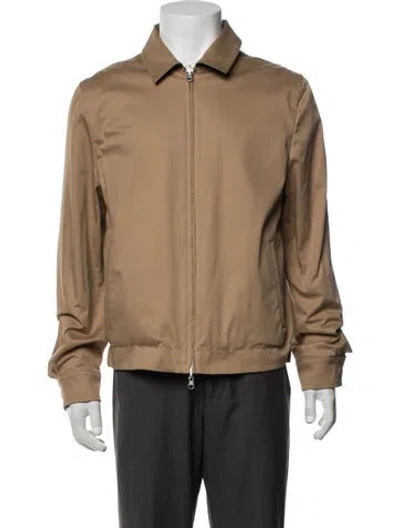 Pre-owned Cos Jacket In Brown