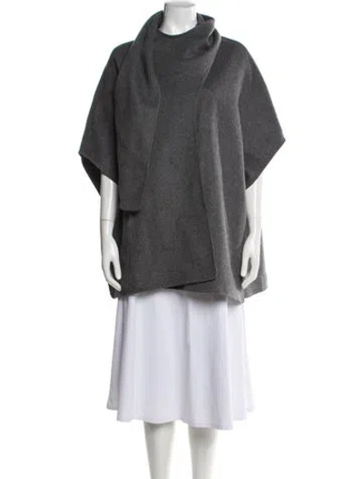 Pre-owned Cos Jacket In Gray