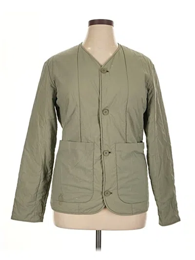 Pre-owned Cos Jacket In Green